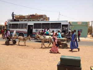 Busses run from Dakar to Ourossogui along the Fuuta route all day every day.  Most leave their starting points at 4am
